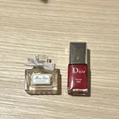 Dior ネイルと香水のセット