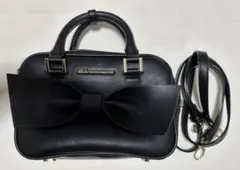 JILL by JILL STUART 黒リボンバッグ