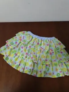 mezzo piano フルーツ柄 スカパン　140cm スカート　パンツ