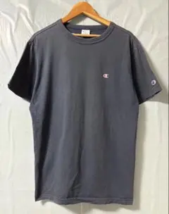 ⭐︎大きいサイズ⭐︎ Champion胸＆袖目ありTシャツ フェードブラックのサムネイル