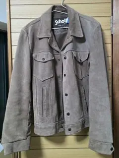 Schott ブラウン ジャケット 40 USA製