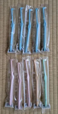 ミクリンS やわらかめ 歯科専用ワンタフト10本セット