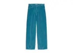 PIGMENT DYE FINX CORDUROY WIDE 5P PANTS