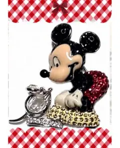 ディズニー ミッキーマウス デザートクリップ ヘアクリップ 限定