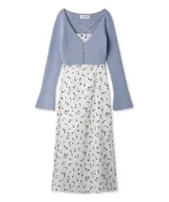 LILY BROWN ニットカーデセットキャミワンピース