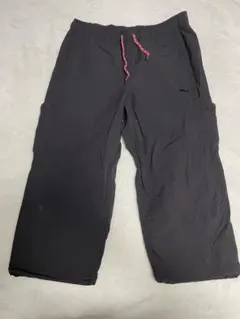 PUMA ワークパンツ 7部丈　ブラック L usedのサムネイル