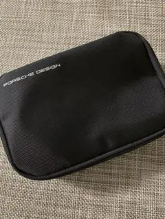 ☆タイ航空／ポルシェデザイン／ポーチ／ ブラック