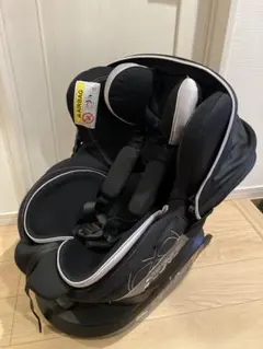 美品　エールべべ クルット4iグランス 新生児対応チャイルドシートブラック送料込