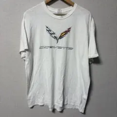 chevrolet tシャツ シボレー corvette レーシングt 古着