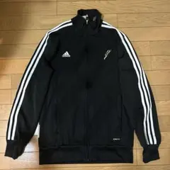 adidas ブラック ジャージ 3本ライン