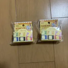 【Seria セリア】クリアテープ　お菓子　パッケージ　マスキングテープのサムネイル