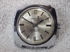 CRONEL 17JEWELS 手巻き男女兼用時計・防水・不動ジャンク・スイス製