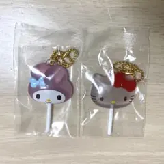 サンリオ カラフルキャンディチャーム ハローキティ マイメロ 2種セット