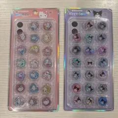 キティちゃん・クロミちゃんおはじきシールセット Kira★Coro