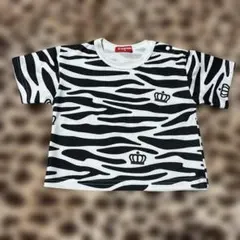 BABYDOLL ゼブラ柄 Tシャツ 80