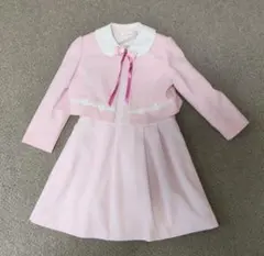 sakura　サクラ　フォーマルワンピース　セットアップ　ピンク　130cm