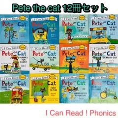 大人気 Pete the cat 12冊セット 英語絵本 I can read