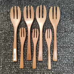 Bistro 木製フォーク 7本セットのサムネイル