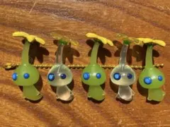 ピクミングミ2 ヒカリピクミンめじるしアクセサリー　5体セット