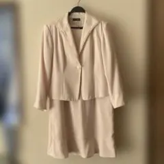 薄いピンク色(桜色) ジャケットとドレスセット