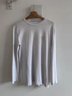 alexanderwang ロゴプリント ロングスリーブTシャツ