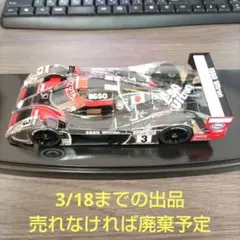 トヨタ　GT-One　TS020　プラモデル　クリアタイプ　完成品　塗装済みのサムネイル