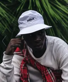 SAINT Mxxxxxx 25SS セントマイケル バケットハット ホワイトのサムネイル