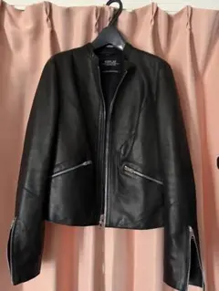 REPLAY ブラック ライダースジャケット　新品❣️タイムセールのサムネイル
