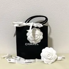 シャネルショップ袋リボン花付き《CHANEL shop BAG》