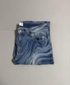 Hollister マーブル柄 デニムパンツ W32 L27のサムネイル