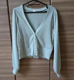 カーディガン　美品　ラメ