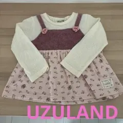 UZULAND フラワープリントチュニック 95cm