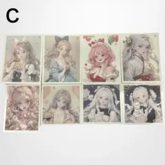 10月新作☆にゃあちゃんの文具屋さん オリジナルステッカーＣ 8枚set