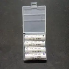 iieco 충전식 배터리 1.2V 2500mAh, 4개 세트