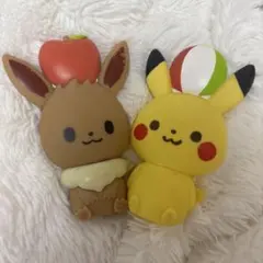 ポケモン　モンポケ イーブイ ピカチュウ 2体セット