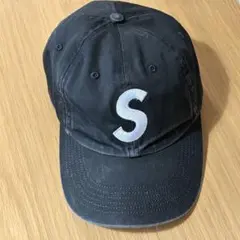 supreme シュプリーム　キャップ　Sロゴ　刺繍