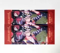 ツイステ トレイ 箔押しビッグクリアカード 寮服 グッズ AGF SSR