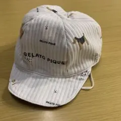 gelato pique 犬柄キャップ Fサイズ