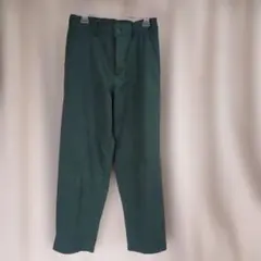 BEAMS　ダークグリーン ワークパンツ
