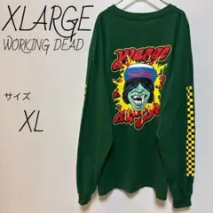 エクストララージ　XLARGE ロンT WORKING DEAD サイズXL