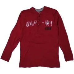 GAP ギャップ Tシャツ 長袖 レッド 150cm