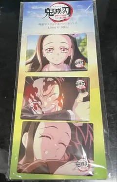 鬼滅の刃　ワールドツアー　場面写スクエア缶バッジセットA 竈門禰豆子 竈門炭治郎