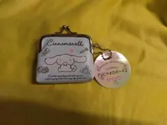 シナモロールPVCがま口ポーチ