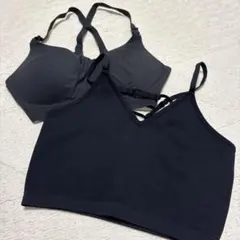 ヨガウェア　H&M UNIQLO 2点セット　ブラックのサムネイル