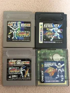 メダロット ゲームボーイソフト 4本セット 動作未確認