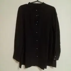 【新品】バンドカラーシャツ