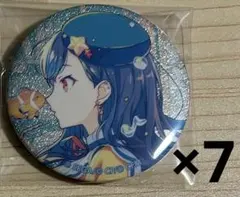 白石杏 グリッター缶バッジ 46b