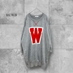 RCWB ニット チュニック ワンピース オーバーサイズ ゆるだぼ グレー Mのサムネイル