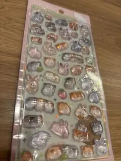 「国内正規品」ボンボンドロップシール　モルモット&うさぎ