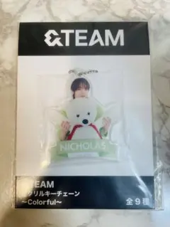 &TEAM ニコラス アクリル キーチェーン キーホルダー NICHOLAS